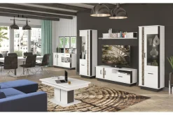 Furni Home Witryna prawa MARCO 2D z oświetleniem