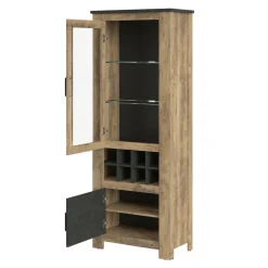 Witryny| Witryna rustykalna z miejscem na wino RAPALLO