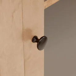 inny Witryna wąska z litego drewna PAOLA brzoza naturalna