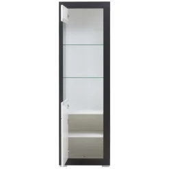 Witryny|Furni Home Witryna wysoka GRAY