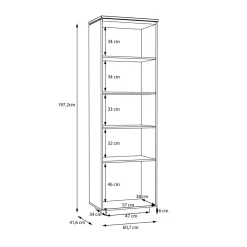 FORTE Witryna wysoka LOUOTO