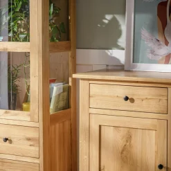 inny Witryna z litego drewna PAOLA brzoza naturalna