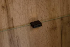 Witryna z ryflowaniem i oświetleniem LED NAVARRA prawa