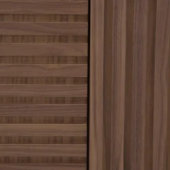 Witryny| Witryna z ryflowaniem orzechowa DAVIDI