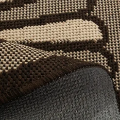 Wycieraczki|inny Wycieraczka beżowo-szara LAMI 50x80 cm