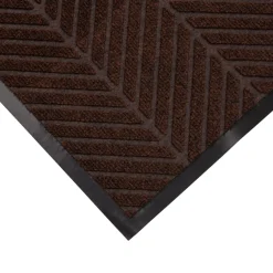Wycieraczka brązowa jodełka 45x75 cm