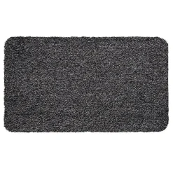 Wycieraczki| Wycieraczka czarna na podkładzie TPR 45x70 cm