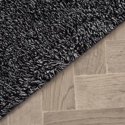 Wycieraczki| Wycieraczka czarna na podkładzie TPR 45x70 cm