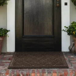 Wycieraczka do butów brązowa RAMBO 43x63 cm