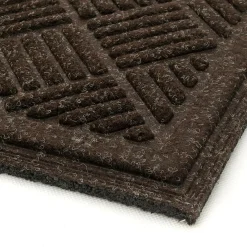 Wycieraczka do butów brązowa RAMBO 43x63 cm