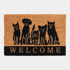 inny Wycieraczka kokosowa ZWIERZĘTA 40x60 cm