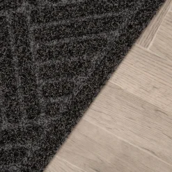 Wycieraczki| Wycieraczka szara jodełka w kwadracie 45x75 cm