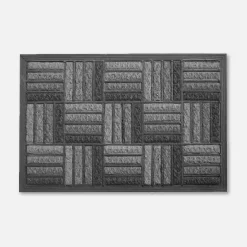 inny Wycieraczka szara TARTAN PUS 40x60 cm