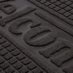 Wycieraczka szara Welcome 45x75 cm