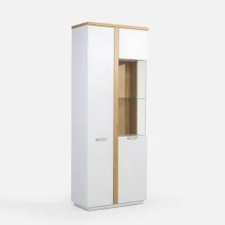 Witryny|inny Wysoka witryna do salonu DEKO