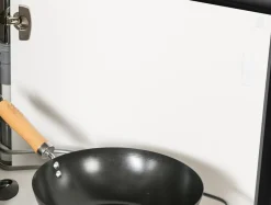 Qubik Wysoki front drzwi PIANO 45x98 szary mat