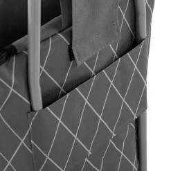 inny Wózek na zakupy szary 87x32x28 cm