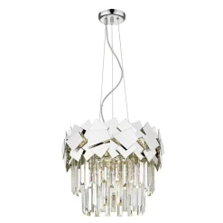 Zumaline Żyrandol chrom QUASAR 41 cm