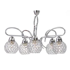 Żyrandole|Lampy Wiszące|Krislamp Żyrandol STELLA 5