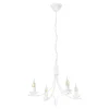 Żyrandole|Lampy Wiszące|inny Żyrandol wiszący retro biały LUCY