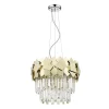 Żyrandole|Lampy Wiszące|Zumaline Żyrandol złoty QUASAR 41 cm