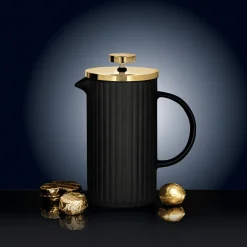 inny Zaparzacz do kawy, herbaty i ziół CURLY GOLD 600 ml