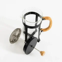 inny Zaparzacz tłokowy z bambusowym uchwytem 1L