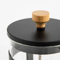 inny Zaparzacz tłokowy z bambusowym uchwytem 1L