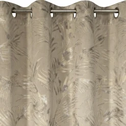 Firany, Zasłony I Akcesoria|Eurofirany Zasłona do salonu beżowa DEBRA 135x270 cm