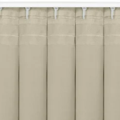 Eurofirany Zasłona do salonu beżowa MADLEN 140x300 cm