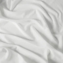 inny Zasłona do salonu biała BASIC 145x250 cm