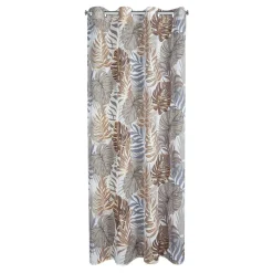 Firany, Zasłony I Akcesoria|Eurofirany Zasłona do salonu brązowa-złota KATE 140x250 cm