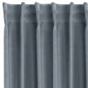 Firany, Zasłony I Akcesoria|Eurofirany Zasłona do salonu grafitowa MADLEN 140x300 cm