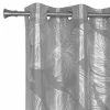 Firany, Zasłony I Akcesoria| Zasłona do salonu na przelotkach szara VANUA 140x260 cm