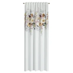 Firany, Zasłony I Akcesoria|Eurofirany Zasłona do salonu w kwiaty SENDI 140x270 cm