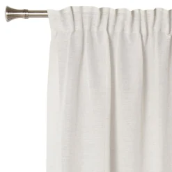 Firany, Zasłony I Akcesoria| Zasłona do sypialni beżowa LINE 140x260 cm