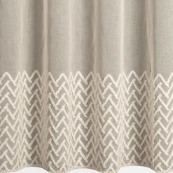 Eurofirany Zasłona na przelotkach beżowa ESTERI 140x250 cm