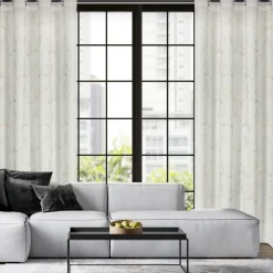 Eurofirany Zasłona na przelotkach ecru EMILI 140x250 cm