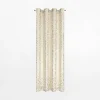 Firany, Zasłony I Akcesoria|Eurofirany Zasłona na przelotkach kremowa MILENA 140x250 cm