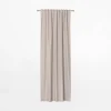 inny Zasłona na taśmie beżowa NUIT 135x260 cm