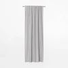 inny Zasłona na taśmie jasnoszara NUIT 135x260 cm