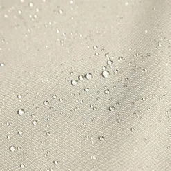 Eurofirany Zasłona na taras z szelkami na rzepy jasnobeżowa GARDEN 155x220 cm