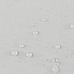 Eurofirany Zasłona na taras z szelkami na rzepy biała GARDEN 155x220 cm