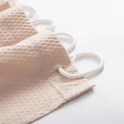 inny Zasłona prysznicowa beżowa CASILDA 180x180 cm