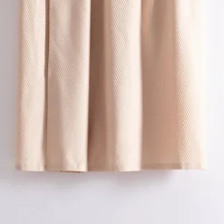 inny Zasłona prysznicowa beżowa CASILDA 180x180 cm