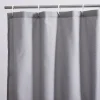 Akcesoria Łazienkowe|Akcesoria Łazienkowe|inny Zasłona prysznicowa szara CASILDA 180x180 cm