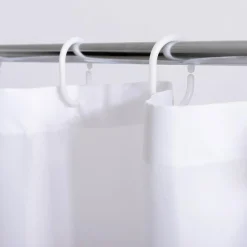 Akcesoria Łazienkowe|Akcesoria Łazienkowe|inny Zasłona prysznicowa w czarne liście ROSA 180x180 cm