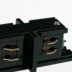 Szynoprzewody|TK Tomasz Krywult Złącze proste 3-obwodowe do szynoprzewodu czarne TRACER