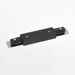 TK Tomasz Krywult Złącze proste z podłączeniem do szynoprzewodu czarne TRACER