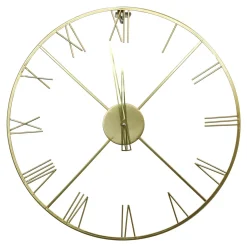 Zegary|inny Zegar ścienny złoty 50 cm
